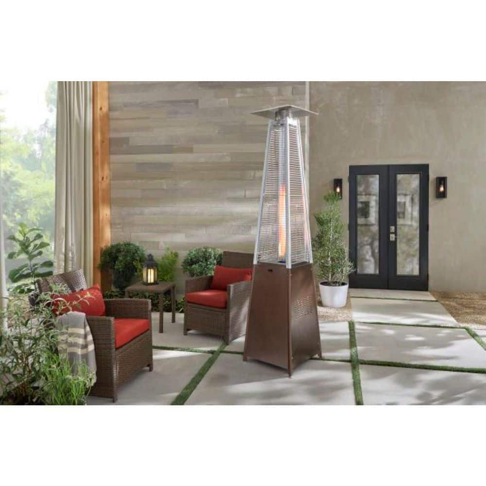 Hampton Bay 42，000 BTU Gold Gas Patio Heater GSH-A-PC