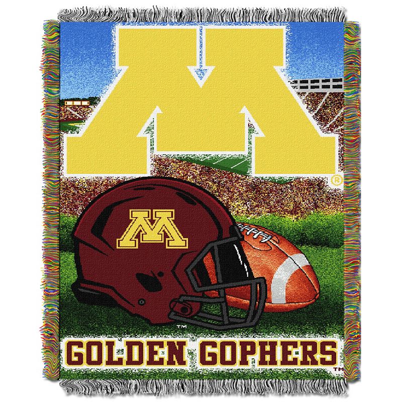 Minnesota Golden Gophers Tapestry Throw by Northwest