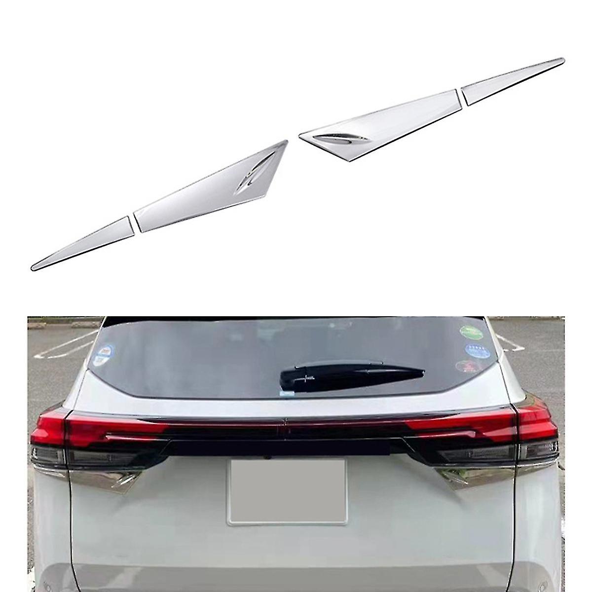 For Note E13 E- 2022 Chrome Rear Tail Light Eyebrow Cover Trim Rear Brake Lamp Strips Trim Exterior