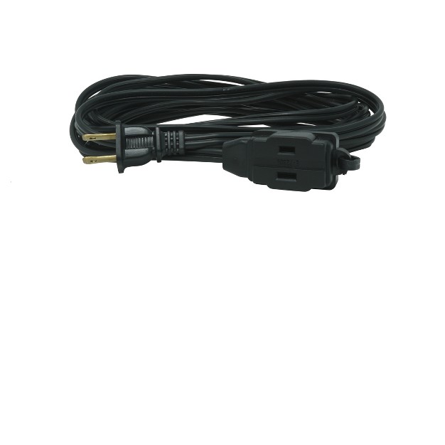 Woods 15 x27 Indoor Extension Cord Black