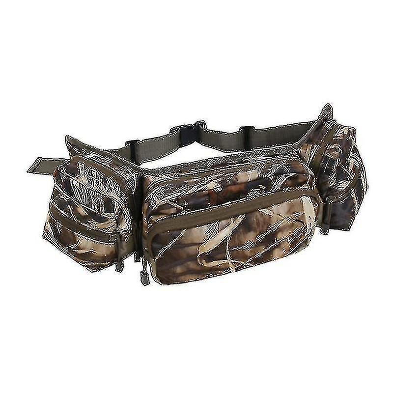 Camouflaged Tactical Fanny Pack For Men Waist Bag Military Hip Belt Outdoor Hiking Fishing Bumbag