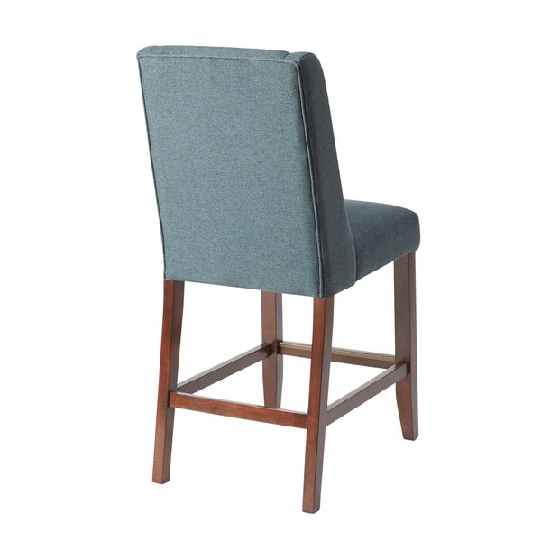 Madison Park Victor Blue Wing Counter Stool - 9