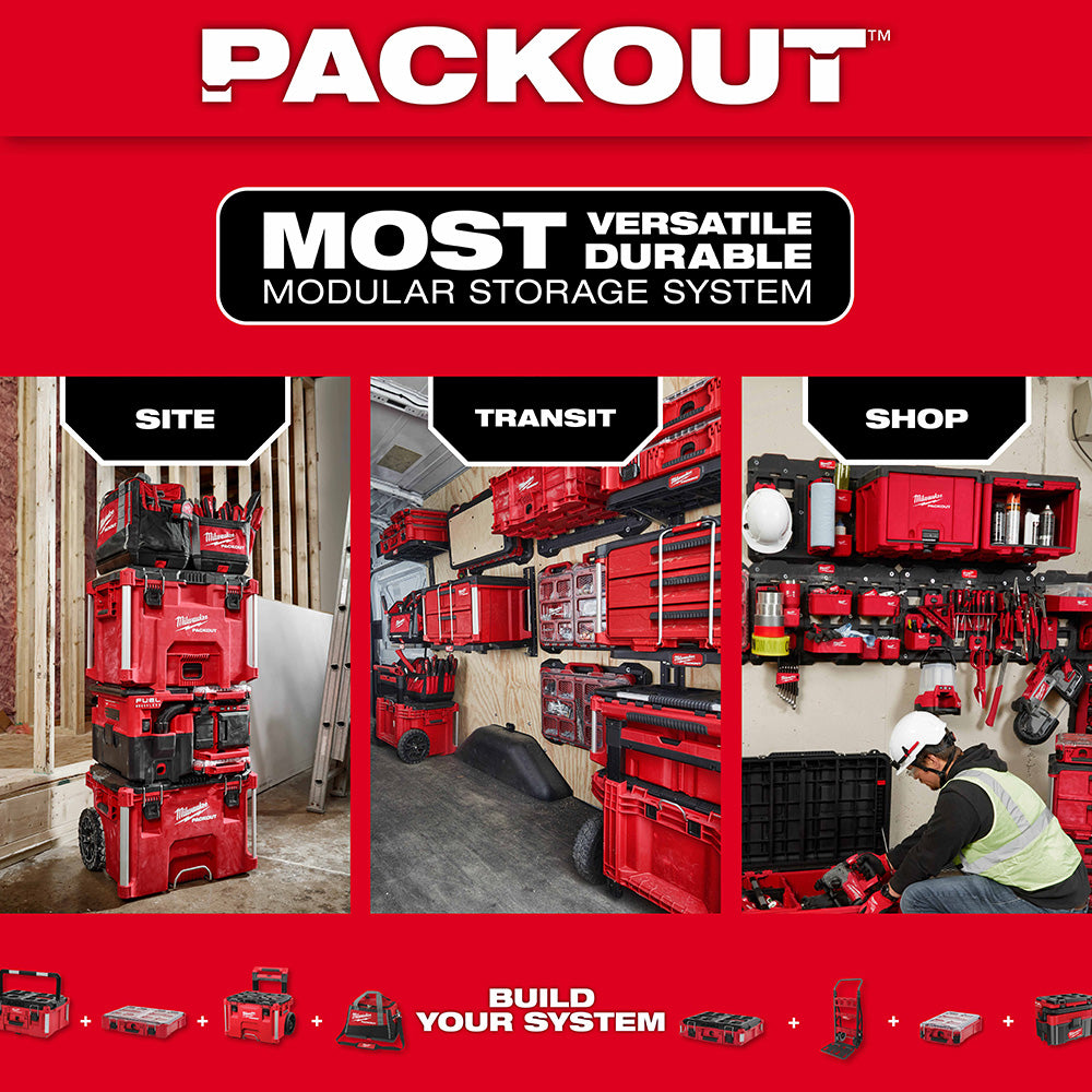 Milwaukee 48-22-8330 PACKOUT Shop Storage 9