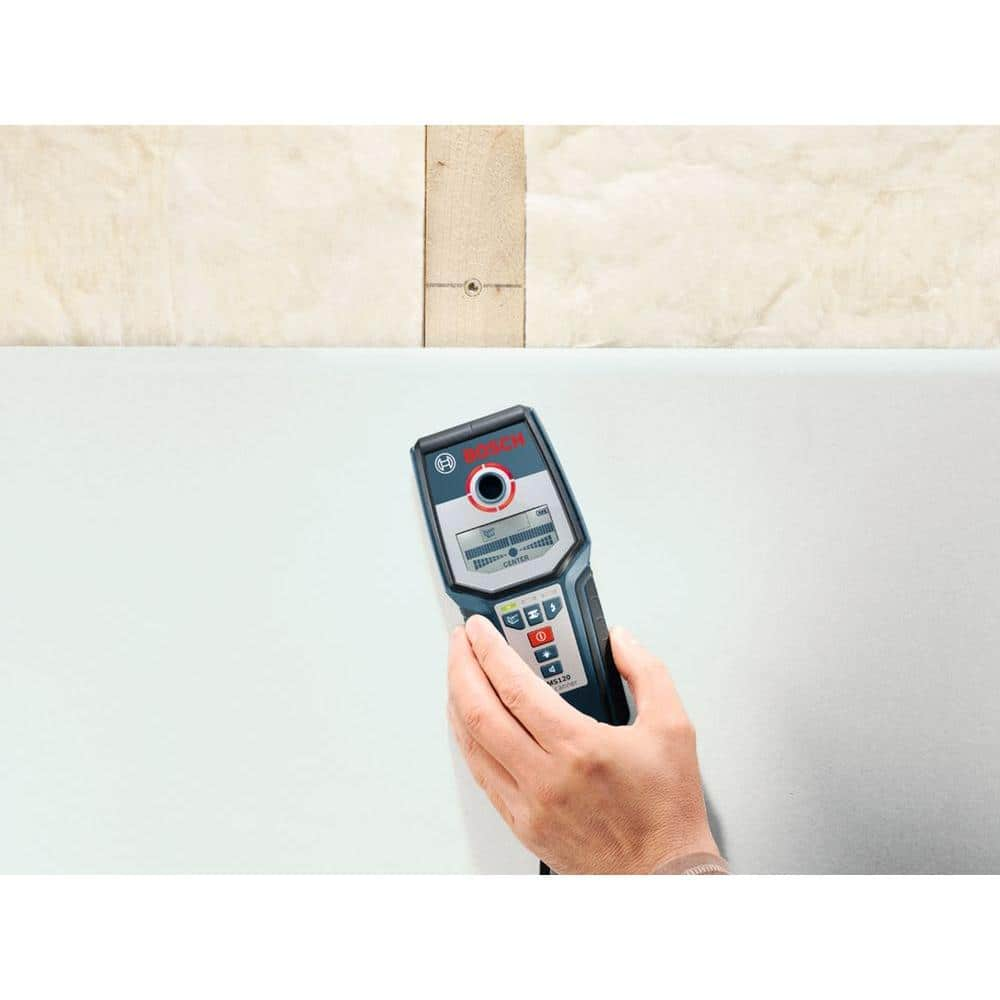 Bosch Digital Wall Scanner with Modes for Wood, Metal, and AC Wiring GMS120