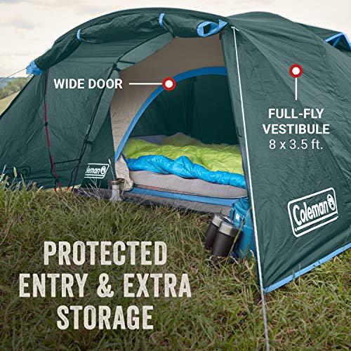 Coleman Skydome Tent 4P Fullfly Vest Evrgrn C001  Crowdfused