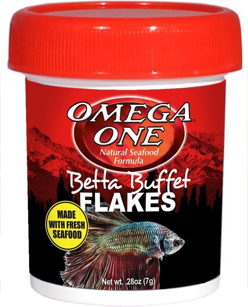 Omega One Betta Buffet Flakes Fish Food