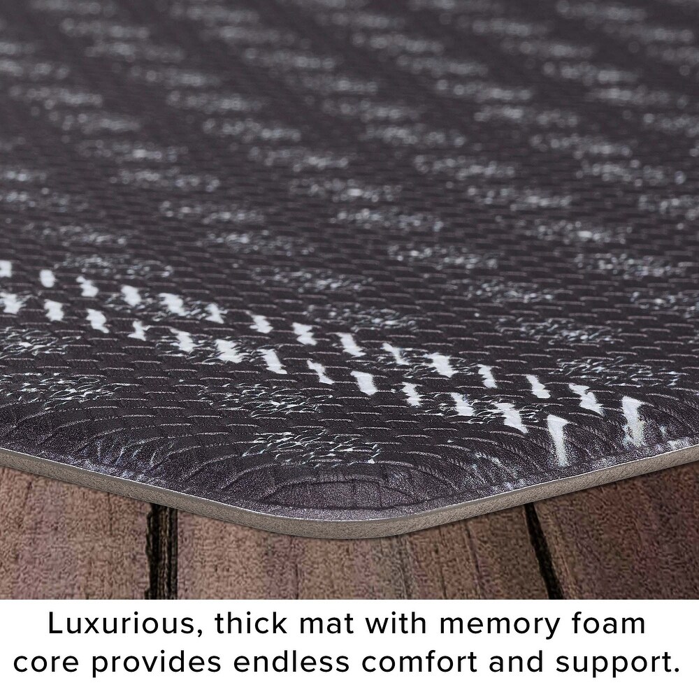 Lucky Brand Anti Fatigue and Skid Resistant Wellness Mat