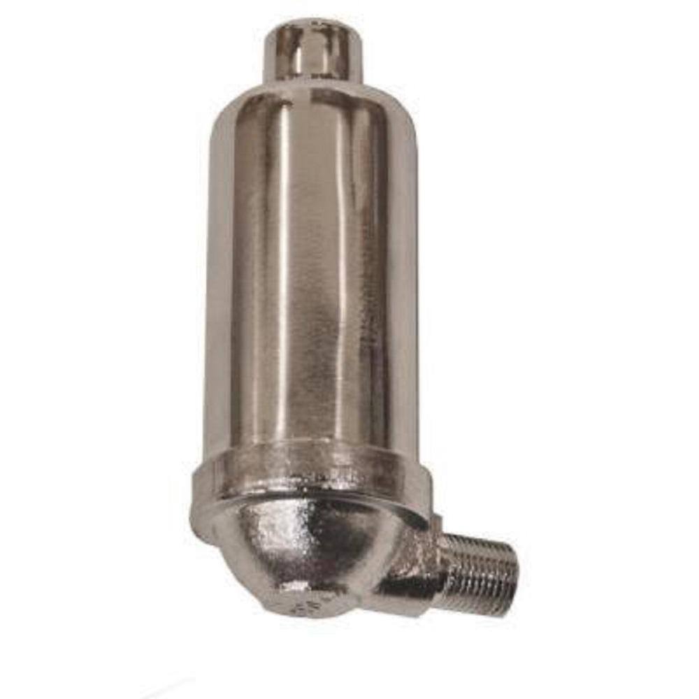 PLUMBERS EDGE 18 in. Steam Angle Radiator Vent PE880