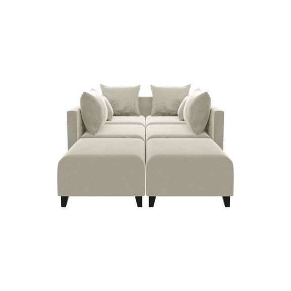 Ottoman SOFA C Beige with black foot W87658095