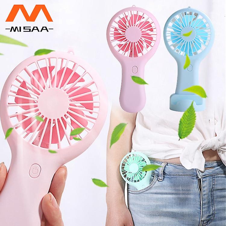 Portable Fan Mini Handheld Electric Fan Usb Rechargeable Handheld Small Pocket Fan For Home