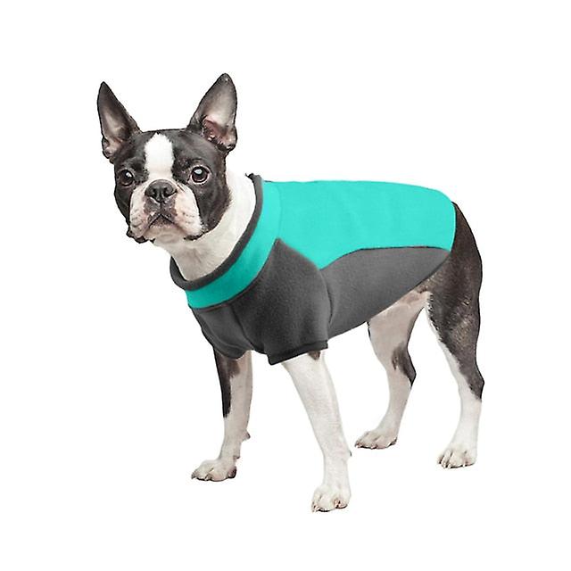 Soft fleece warm dog jacket