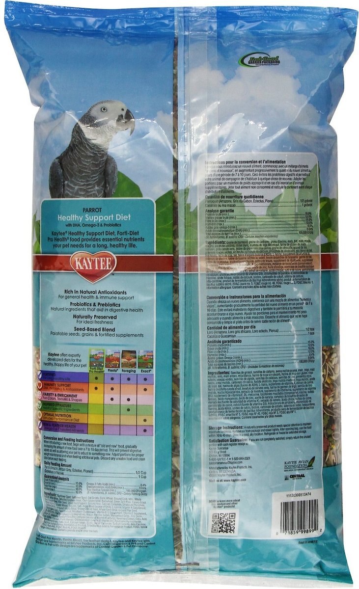 Kaytee Forti-Diet Pro Health Parrot Food