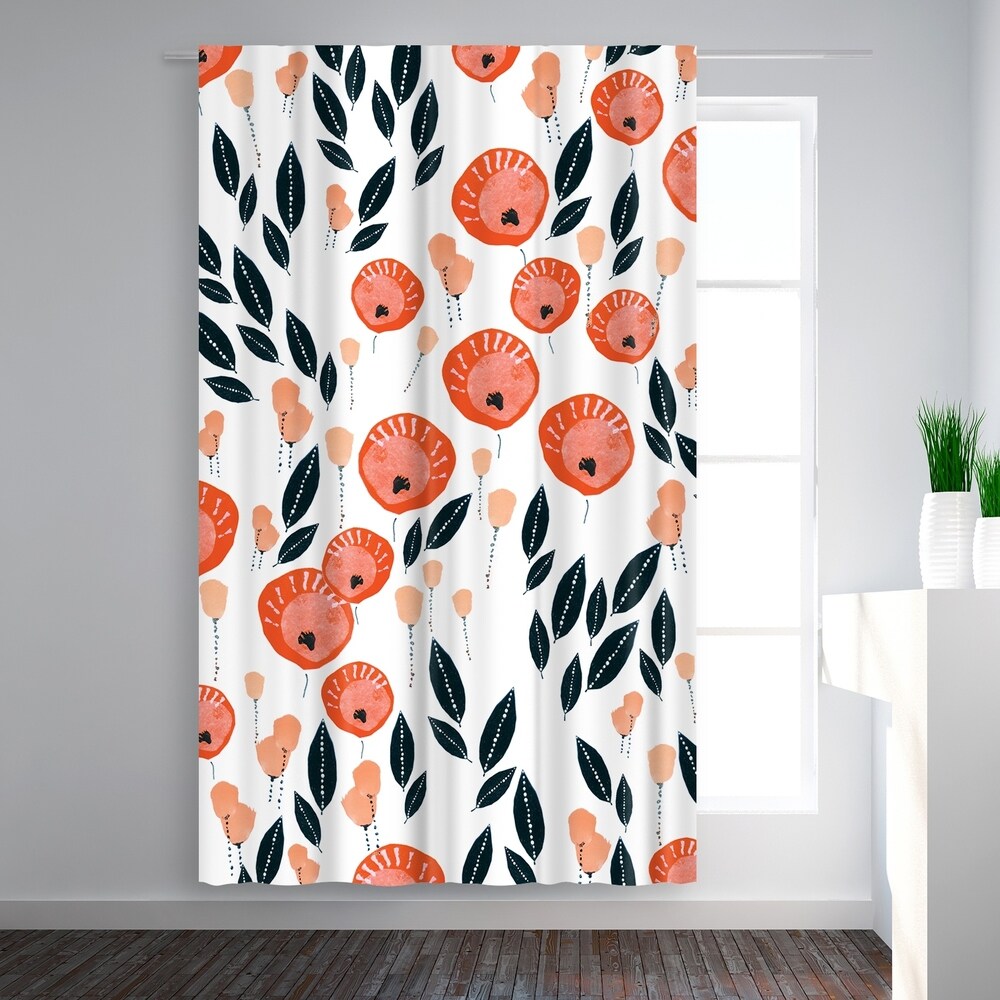 Lollypop Flowers 50x84 Blackout Curtain