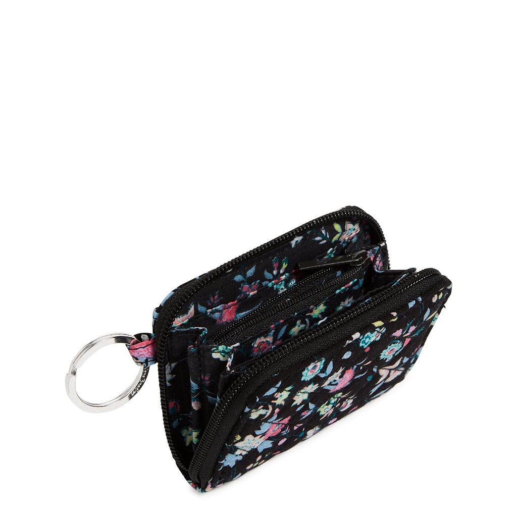 Vera Bradley  RFID Petite Zip-Around Wallet in Botanical Ditsy