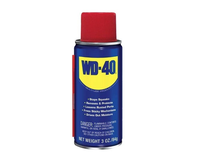 WD-40， 3oz Can - 490009