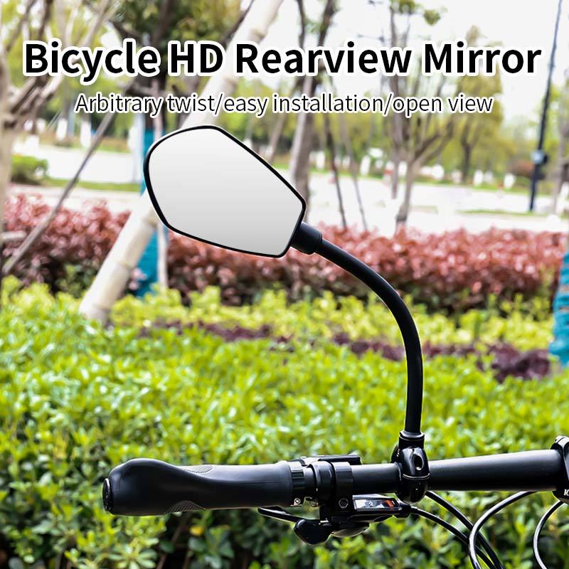 motorcycle mirrors rotatable bicycle plane rearview mirror bike side mirror cycles with adjustable hose