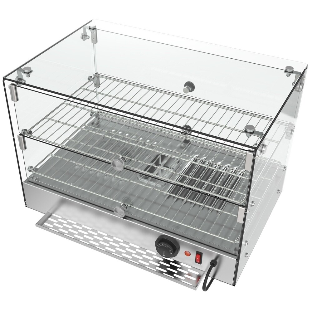 22 inch Self Service Commercial Countertop Food Warmer Display Case