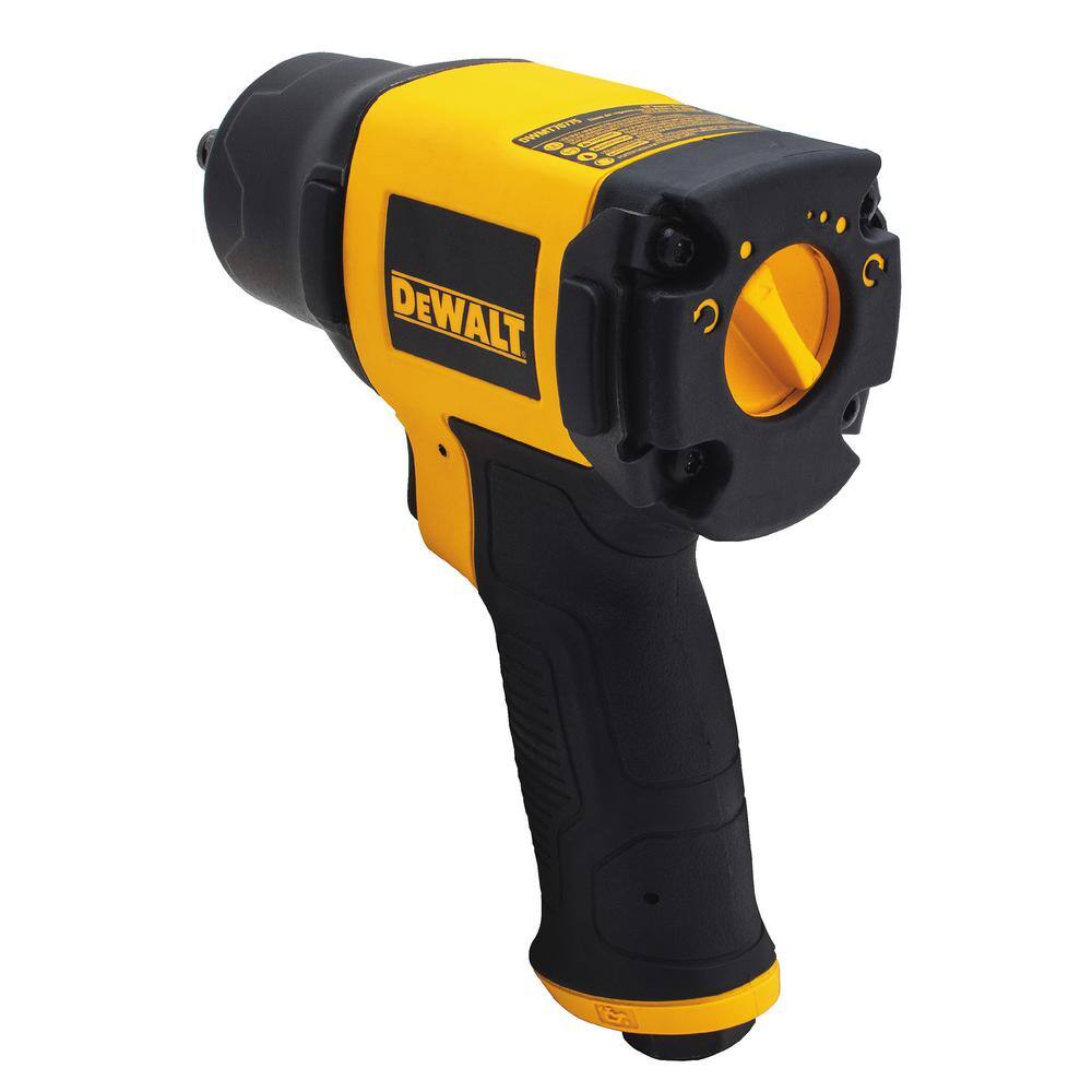 DW 38 in. Pneumatic Impact Wrench and 50 ft. x 14 in. Air Hose DWMT70775W1450D