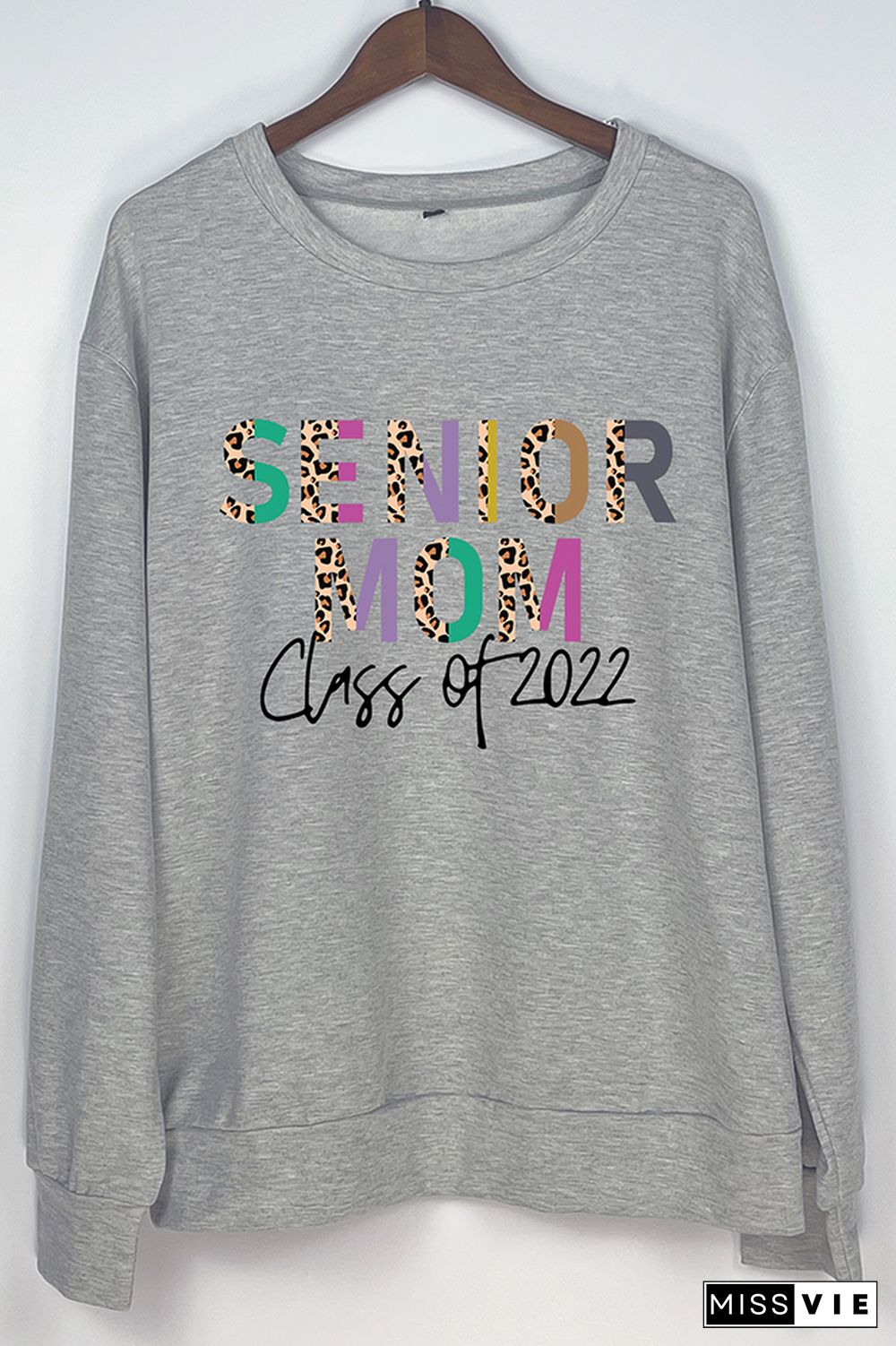 Senior Mom Class of 2022 Pullover Sweatshirt Women Wholesale