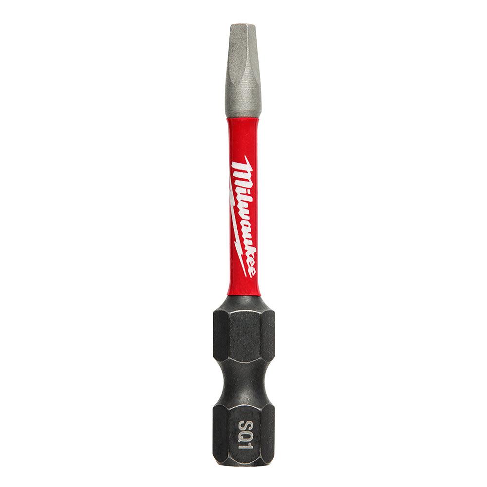 Milwaukee SHOCKWAVE 2 in. Impact Square Recess #1 Power Bit 48-32-4471 from Milwaukee