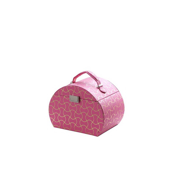 8.8 Long Travel Jewelry Organizer Case  Hot Pink ...