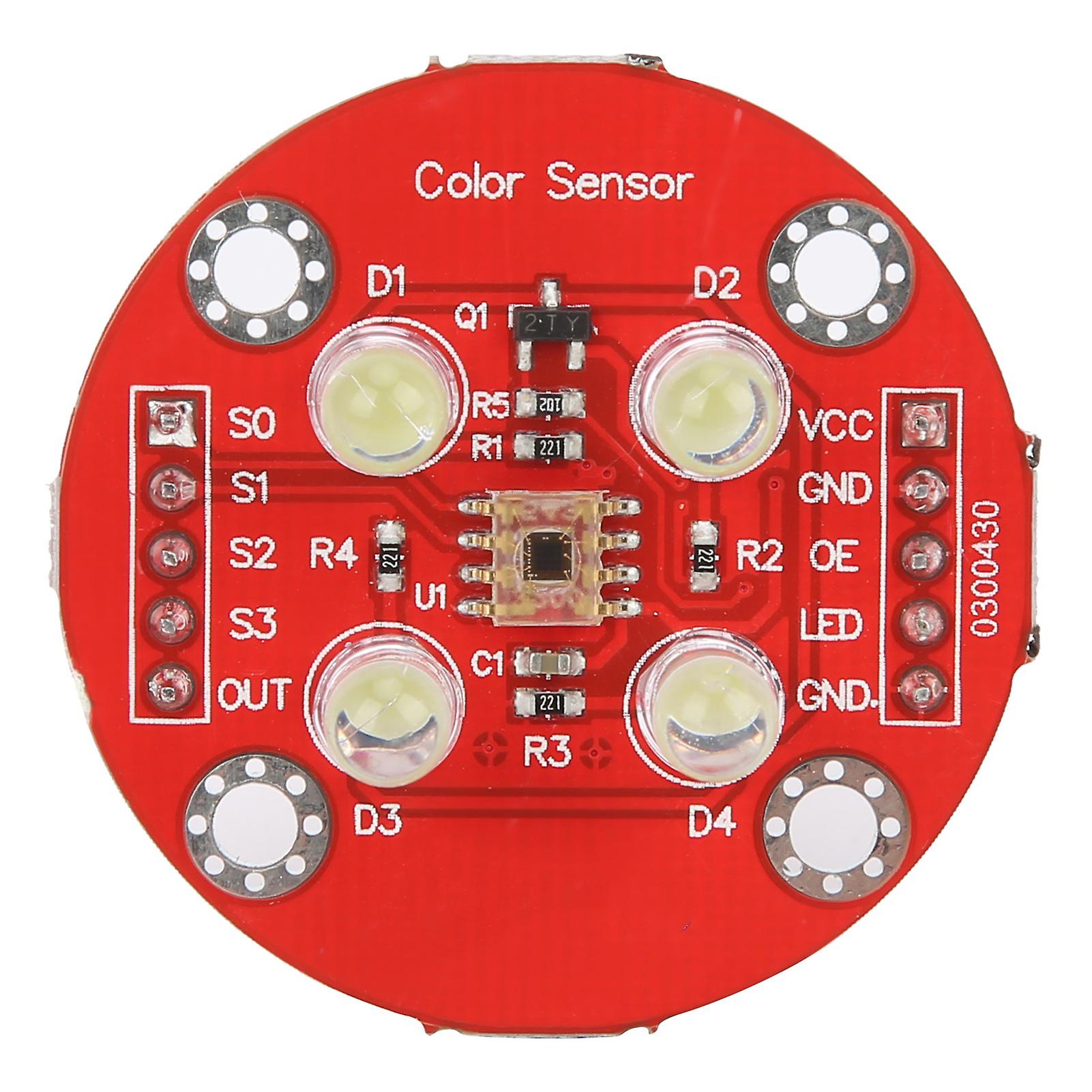 Color Detection Module Diy Colors Recognition Sensor Board Tcs3200d/tcs230 Dc 3.3-5v