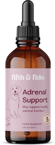 Fifth and Fido Adrenal Balance Liquid Hormone Supplement for Dogs and Cats