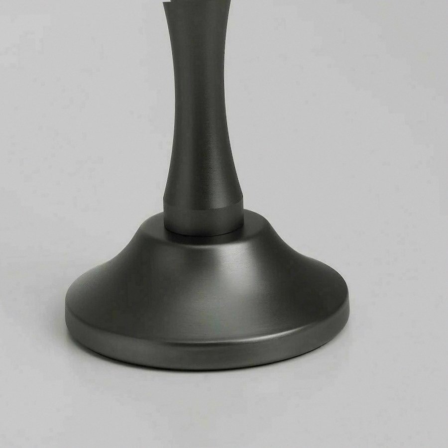 IKEA STRALA LED Candlestick Light Candle Holder Steel Nickel Black Candelabra 804.740.33