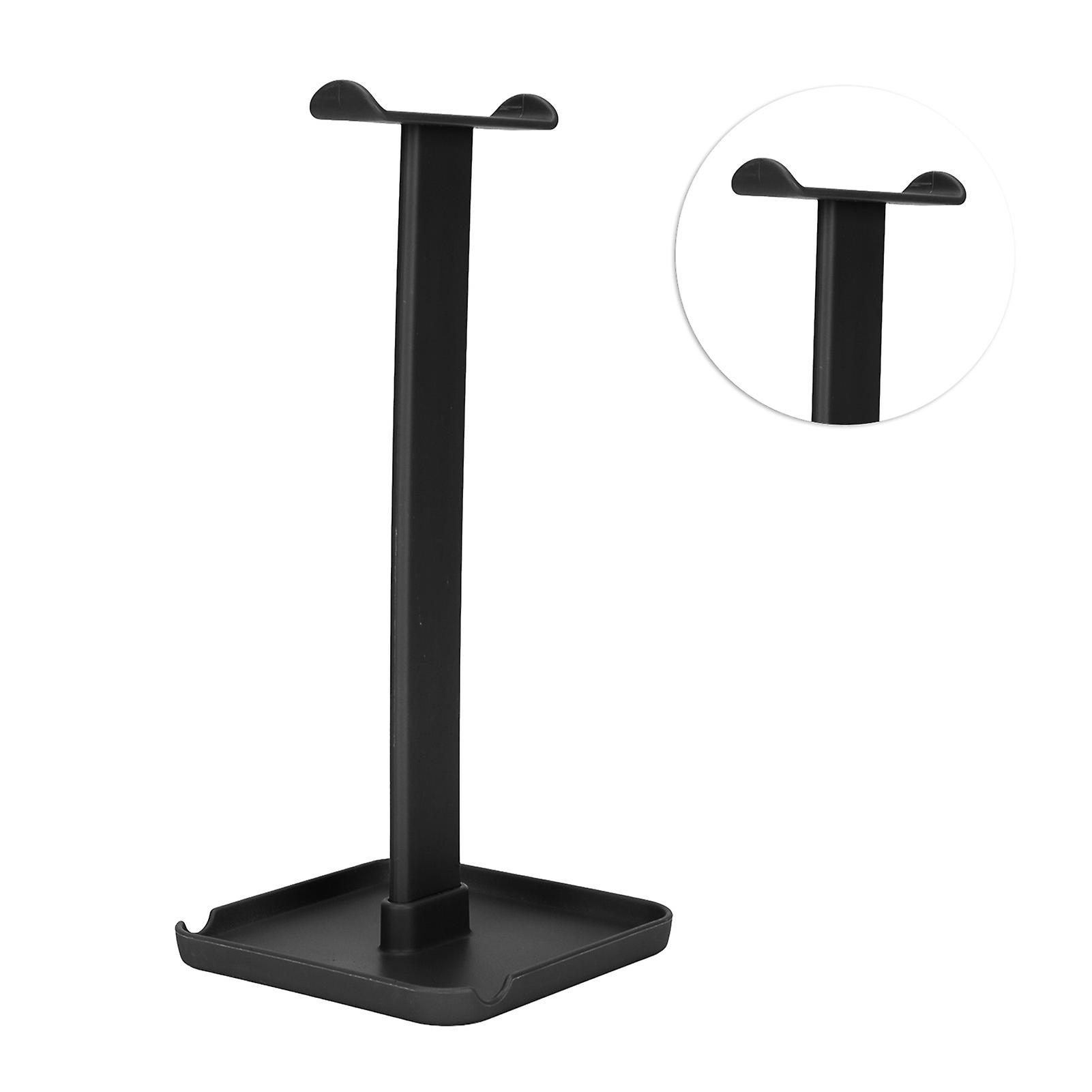 Headphone Stand Multifunctional Space Saving Sturdy Durable Stable Bright Color Headset Standblack