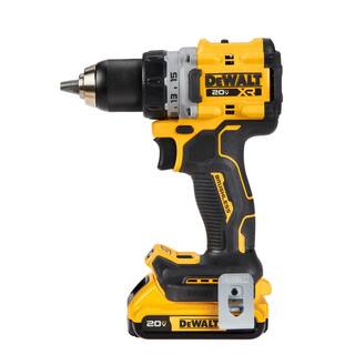 DW 20V MAX Lithium-Ion Cordless Brushless 12 in. Drill Driver Kit with (2) 2.0Ah Batteries Charger and Bag DCD800D2