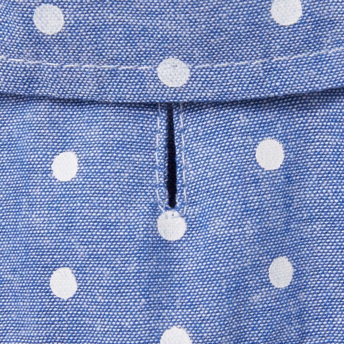 Frisco Polka Dot Chambray Dog and Cat Button Up Shirt