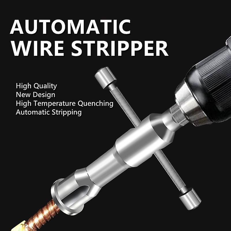 Electrical Twist Wire Tool 5 Hole Electrician Universal Automatic Twisting Wire Stripping Doubling Machine Connector Accessories