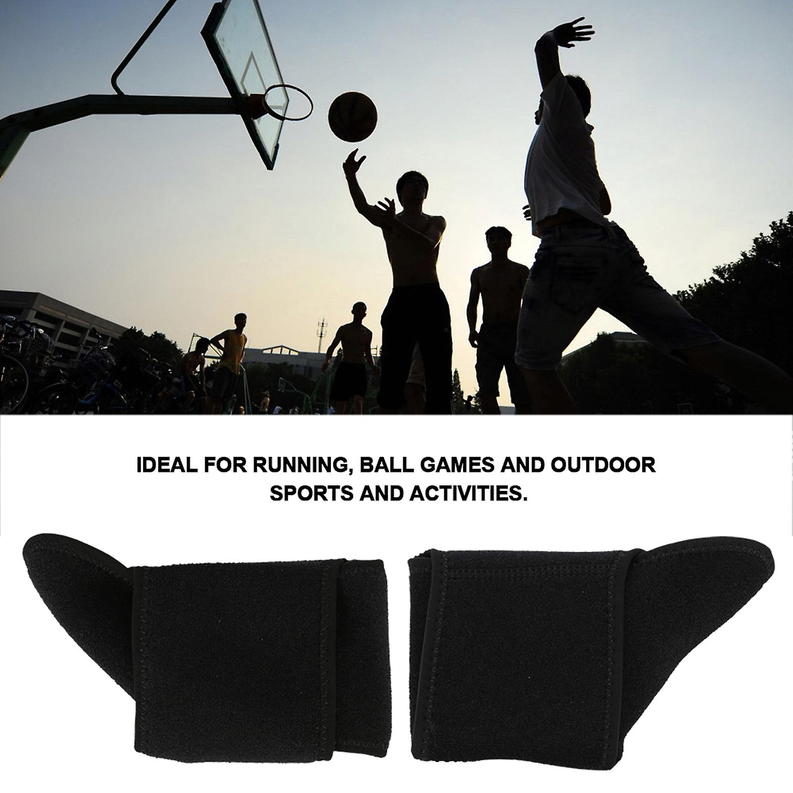 2pcs Ankle Support Warm Ankle Brace Foot Guard Sprain Injury Wrap Elastic Stabilizers For Sport