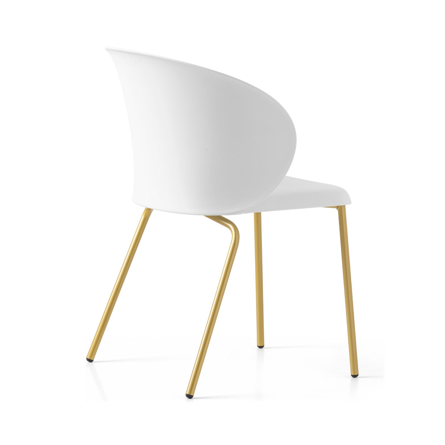 Tuka Indoor/Outdoor Painted Brass Leg Chair