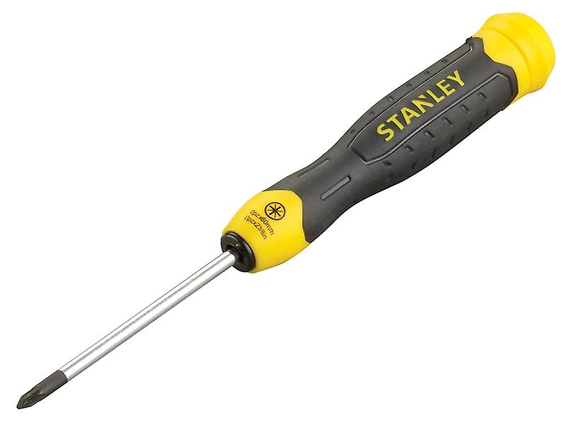 Stanley Tools Cushion Grip Screwdriver Pozi Tip PZ3 x 150mm STA064976