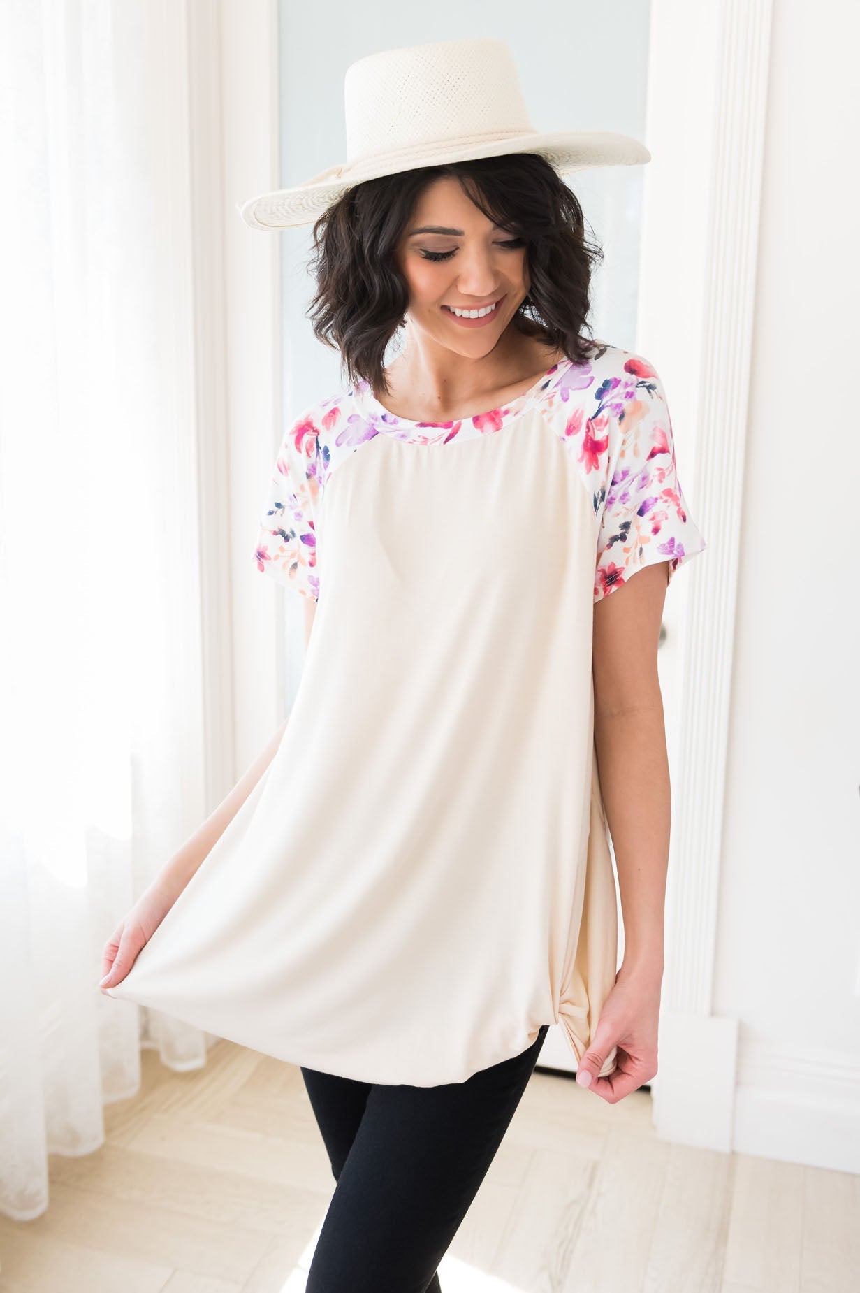 Believe The Impossible Modest Top