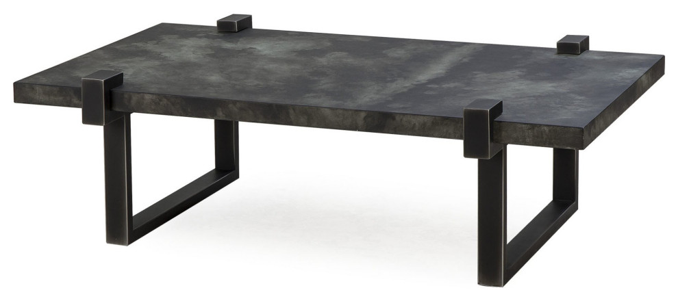 Donald Coffee Table   Industrial   Coffee Tables   by Peachtree Fine Furniture  Houzz