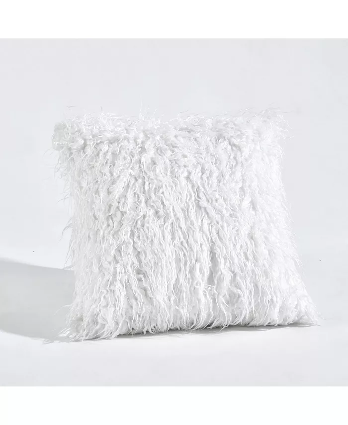 Lush Dandeacute;cor Luca Faux Fur Decorative Pillow