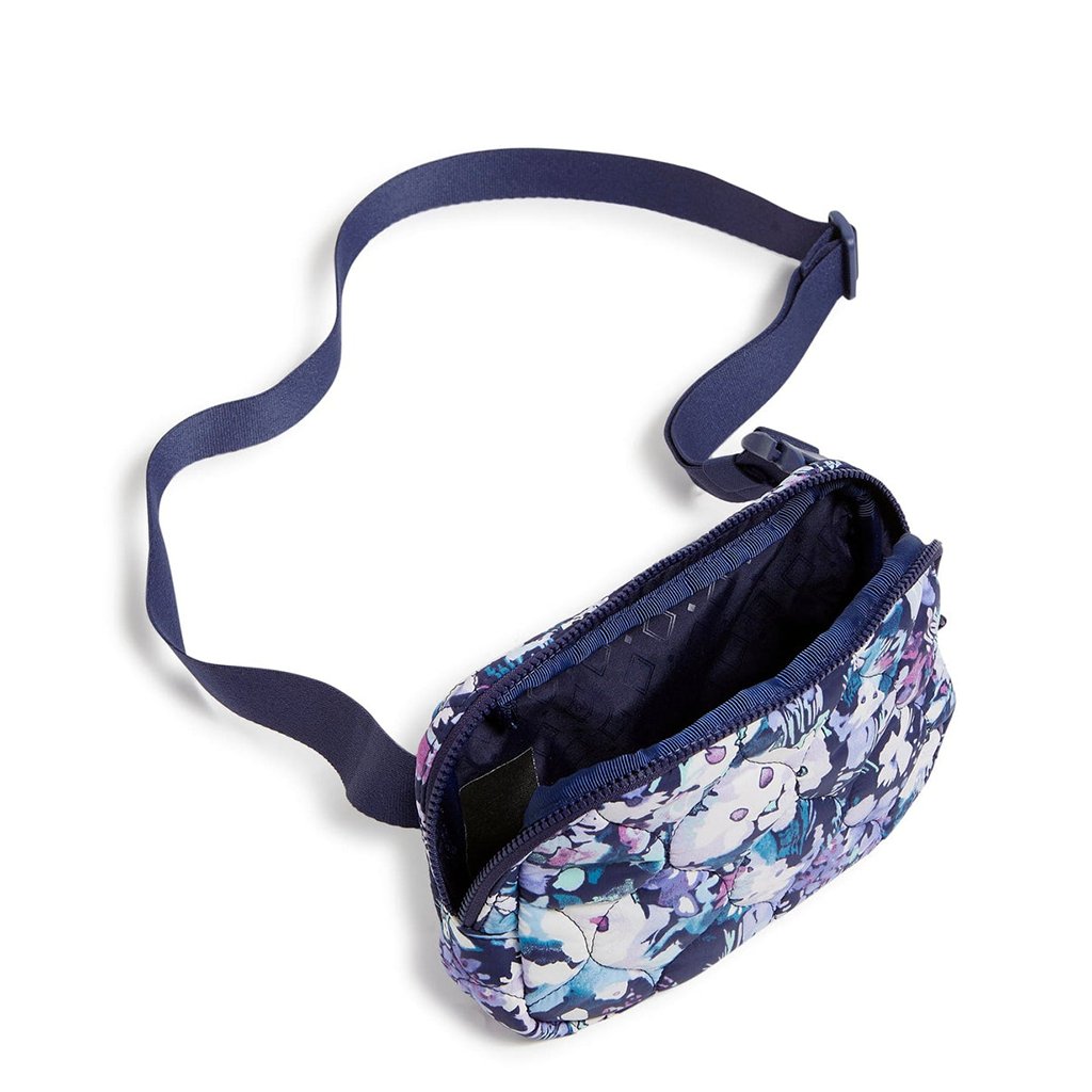 Vera Bradley  Featherweight Small Belt Bag in Artist's Garden Purple