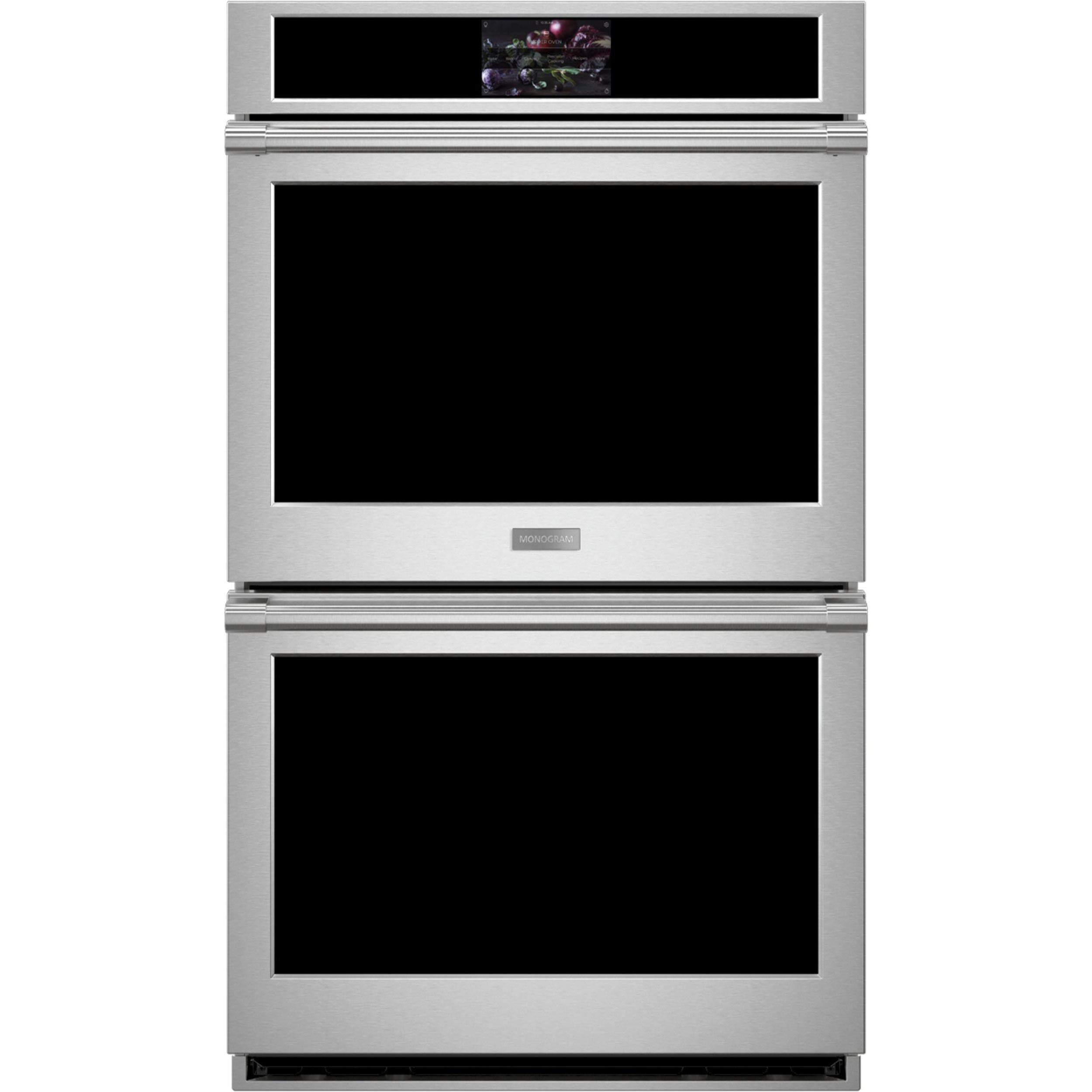 Monogram 30-inch, 10 cu.ft. Built-in Double Wall Oven with True European Convection ZTD90DPSNSS