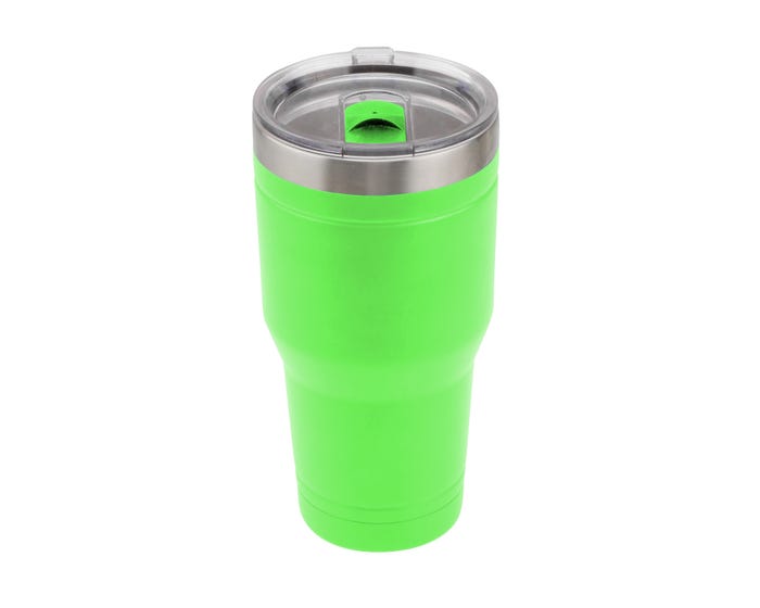 Lincoln Outfitters 30 oz. Stainless Steel Tumbler， Neon Green - 30802C