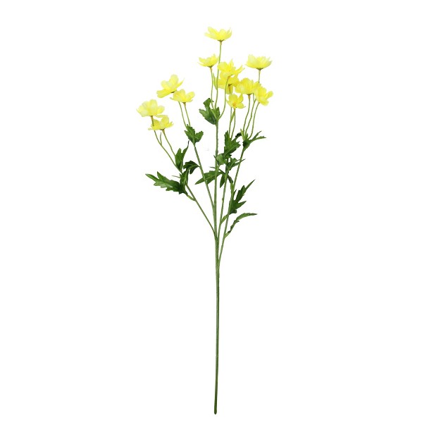 Yellow Cosmos Artificial Spring Floral Spray