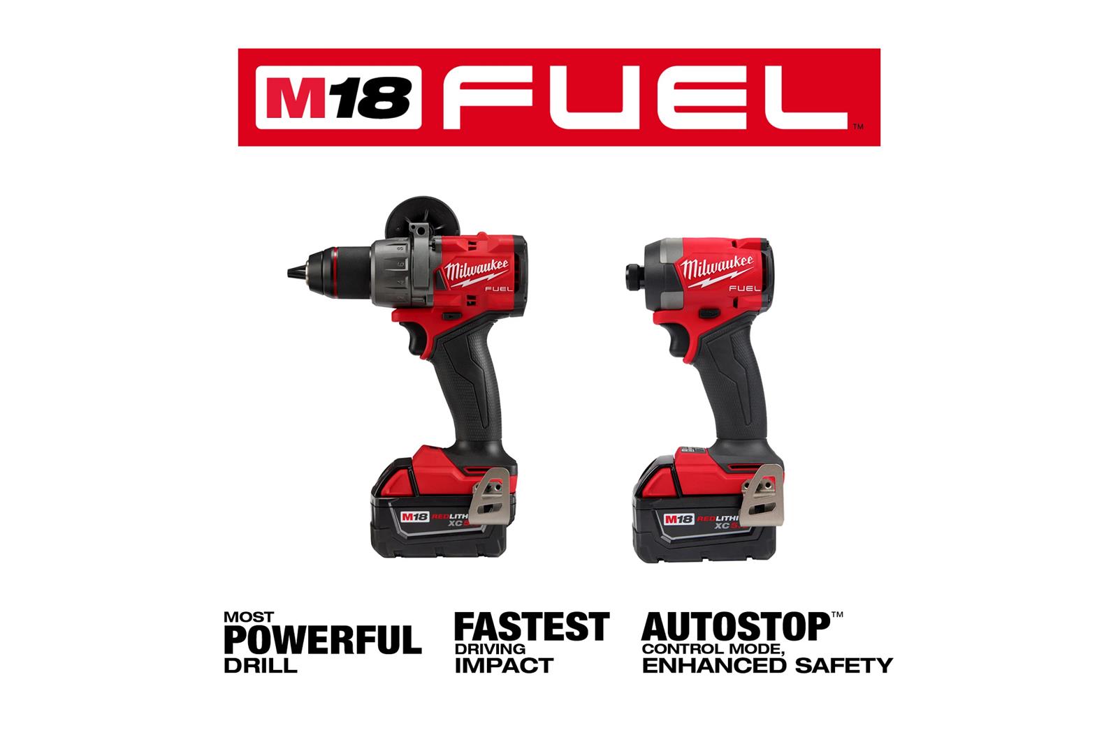 Milwaukee Tool 3697-22 Milwaukee M18 Cordless Lithium-Ion 2-Tool Combo Kits