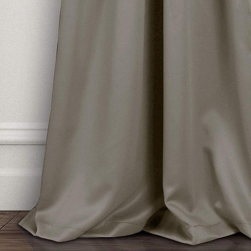 Grey Room Darkening Curtain Panel Pair - 55 W X 98 L (Set of 2)