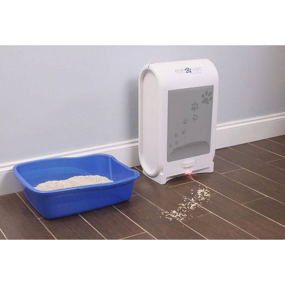 EyeVac Touchless Pet Vacuum in White EVPETPW