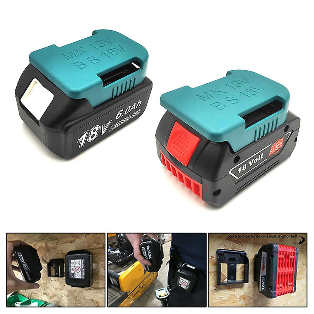 14.4v/18v Lithium Battery Holder Belt Buckle Battery Plastic Holder For Makita And Bosch