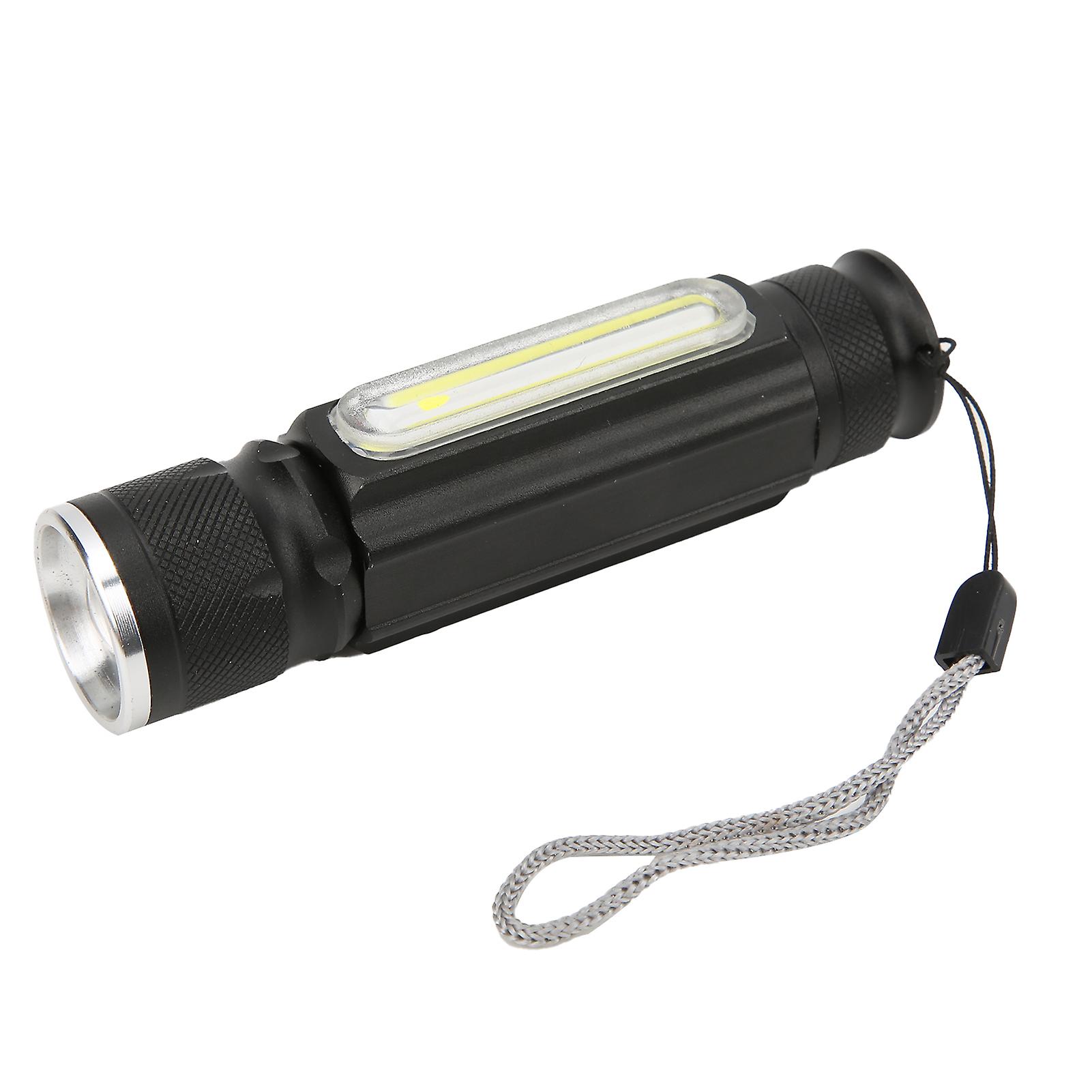 Flashlight Rechargeable Portable Aluminium Waterproof Nonslip Wearproof Pocket Flashlight