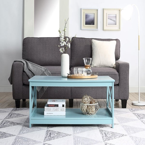 Oxford Coffee Table with Shelf