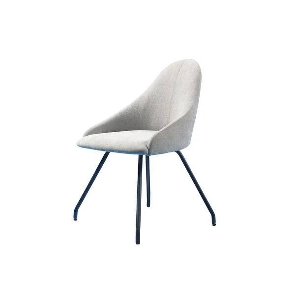 Ice Harmony Upholstery Dining Chair with Round Legs (Set of 2) - 22