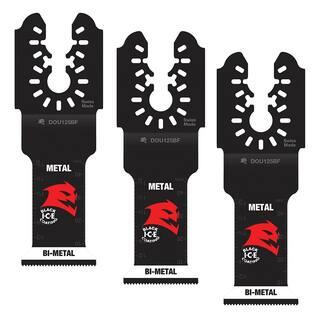 DIABLO 1-14 in. Universal Fit Bi-Metal Oscillating Blades for Metal (3-Pack) DOU125BF3